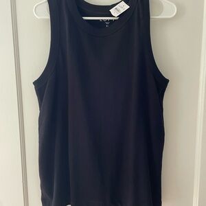 LOFT Black Sleeveless Top